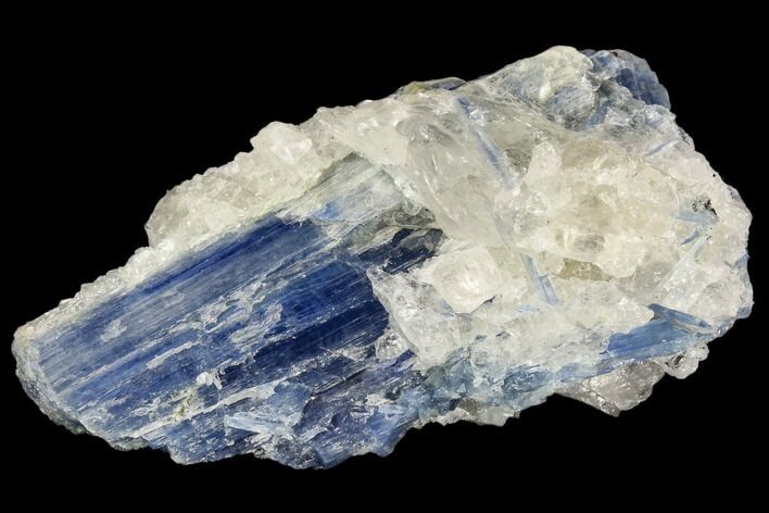 Vibrant Blue Kyanite Crystals In Quartz - Brazil #118857